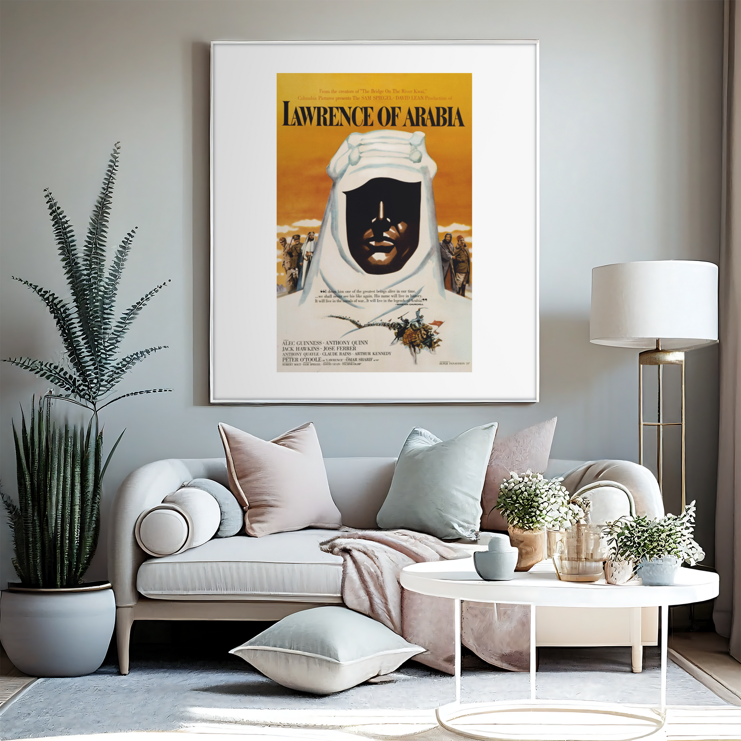 Poster américain 1962, film culte américain Lawrence d'Arabie - Trendsandprints