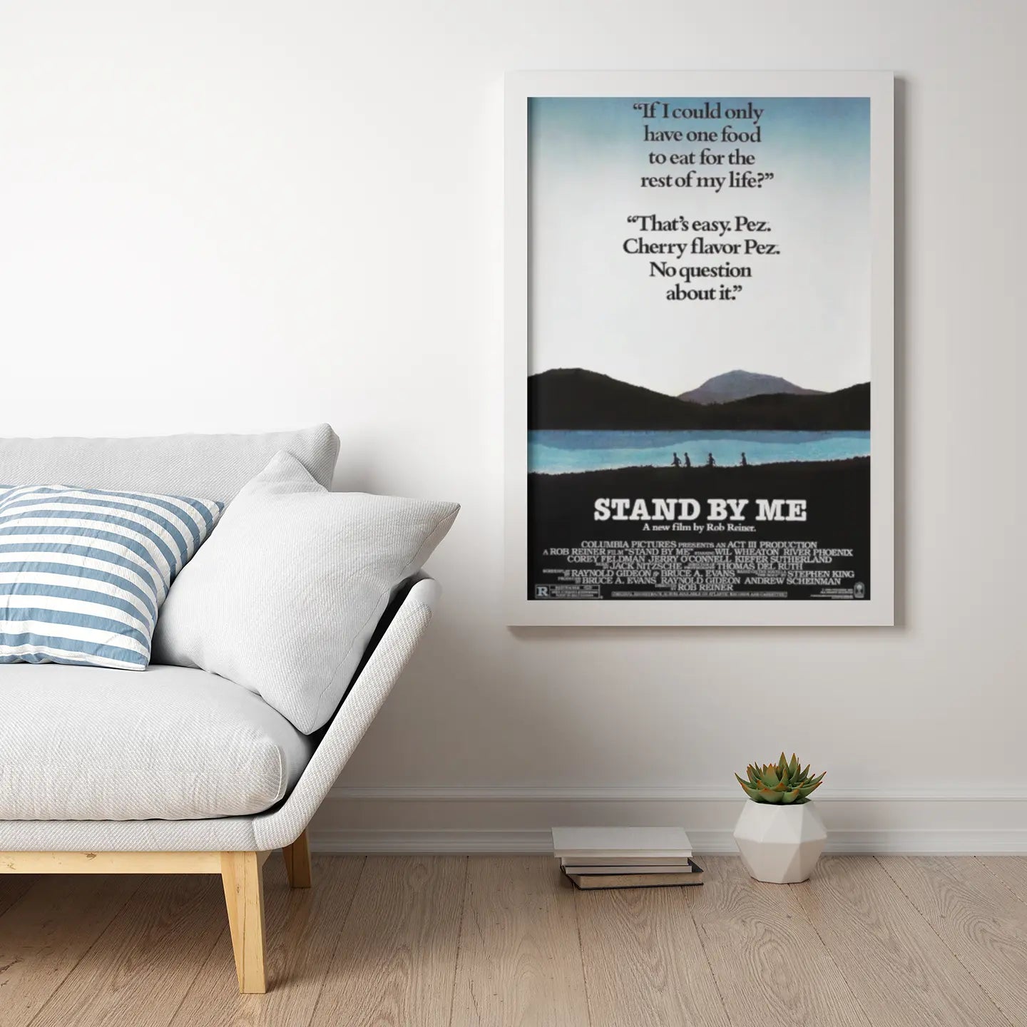 Poster film "Stand by me" film 1986 Trendsandprints