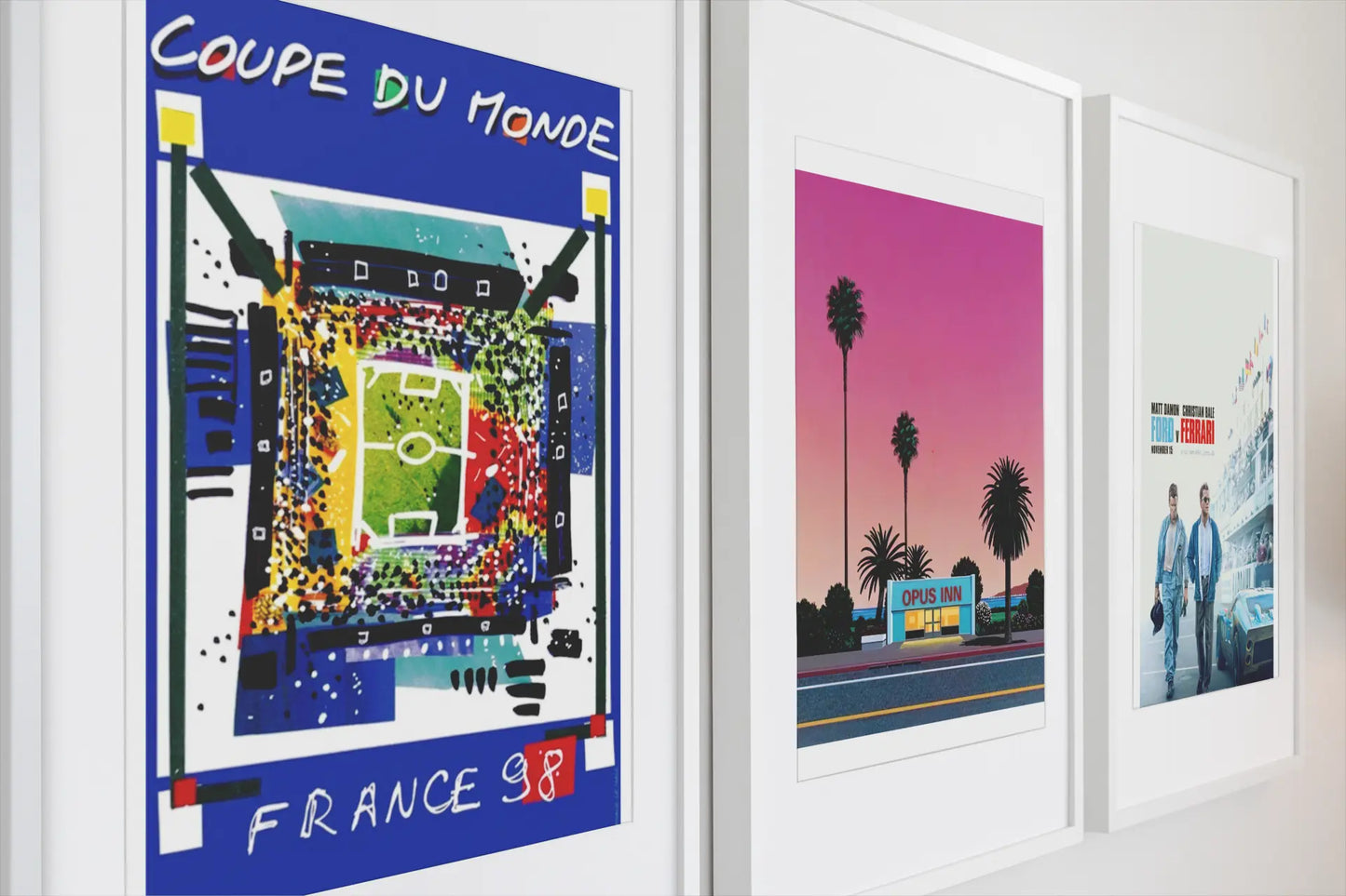 Poster coupe du monde 1998, France championne du monde de football poster Trendsandprints