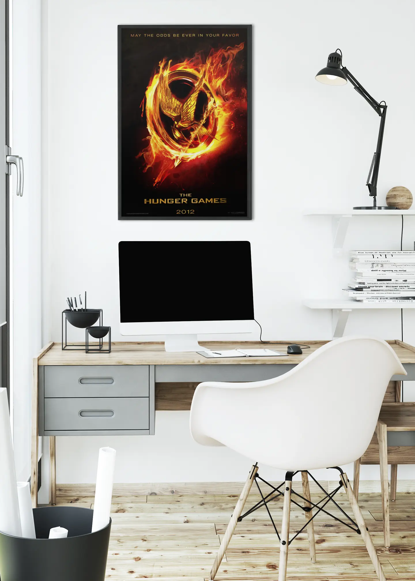 Poster the hunger games, poster film 2012, jenifer Lawrence, mockingjay Trendsandprints