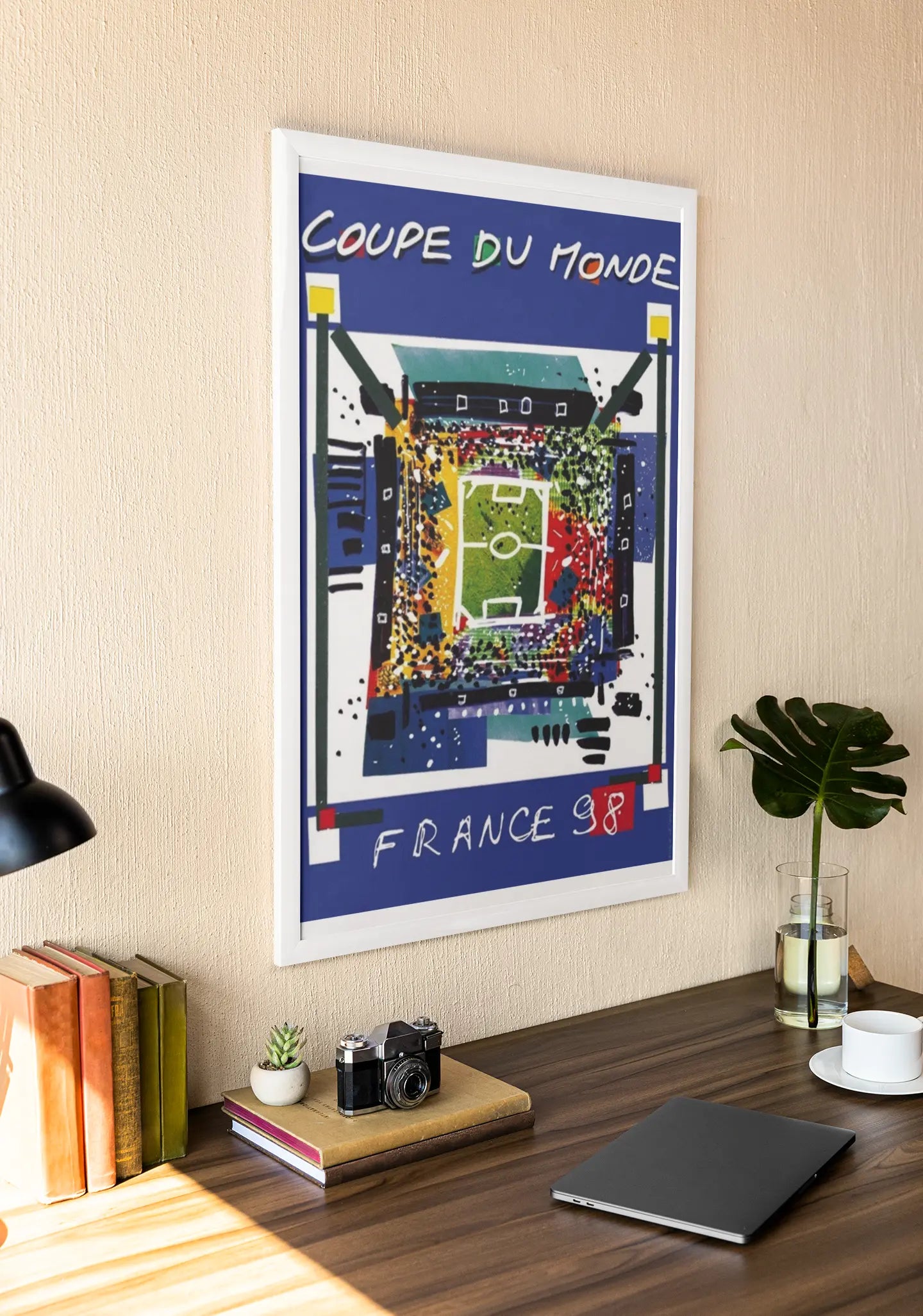 Poster coupe du monde 1998, France championne du monde de football poster Trendsandprints