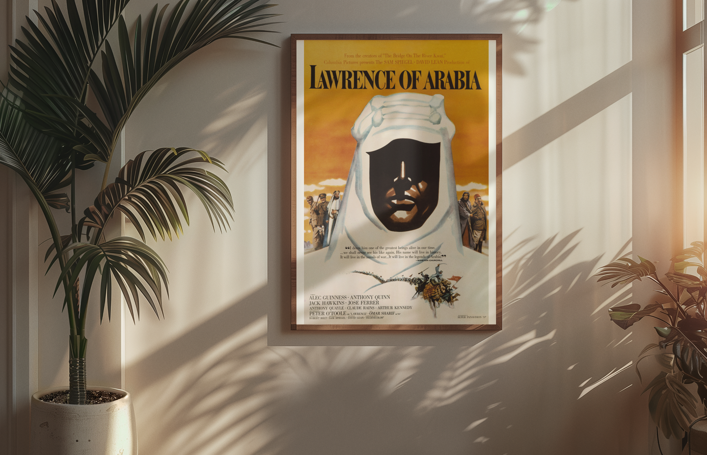 Poster américain 1962, film culte américain Lawrence d'Arabie - Trendsandprints