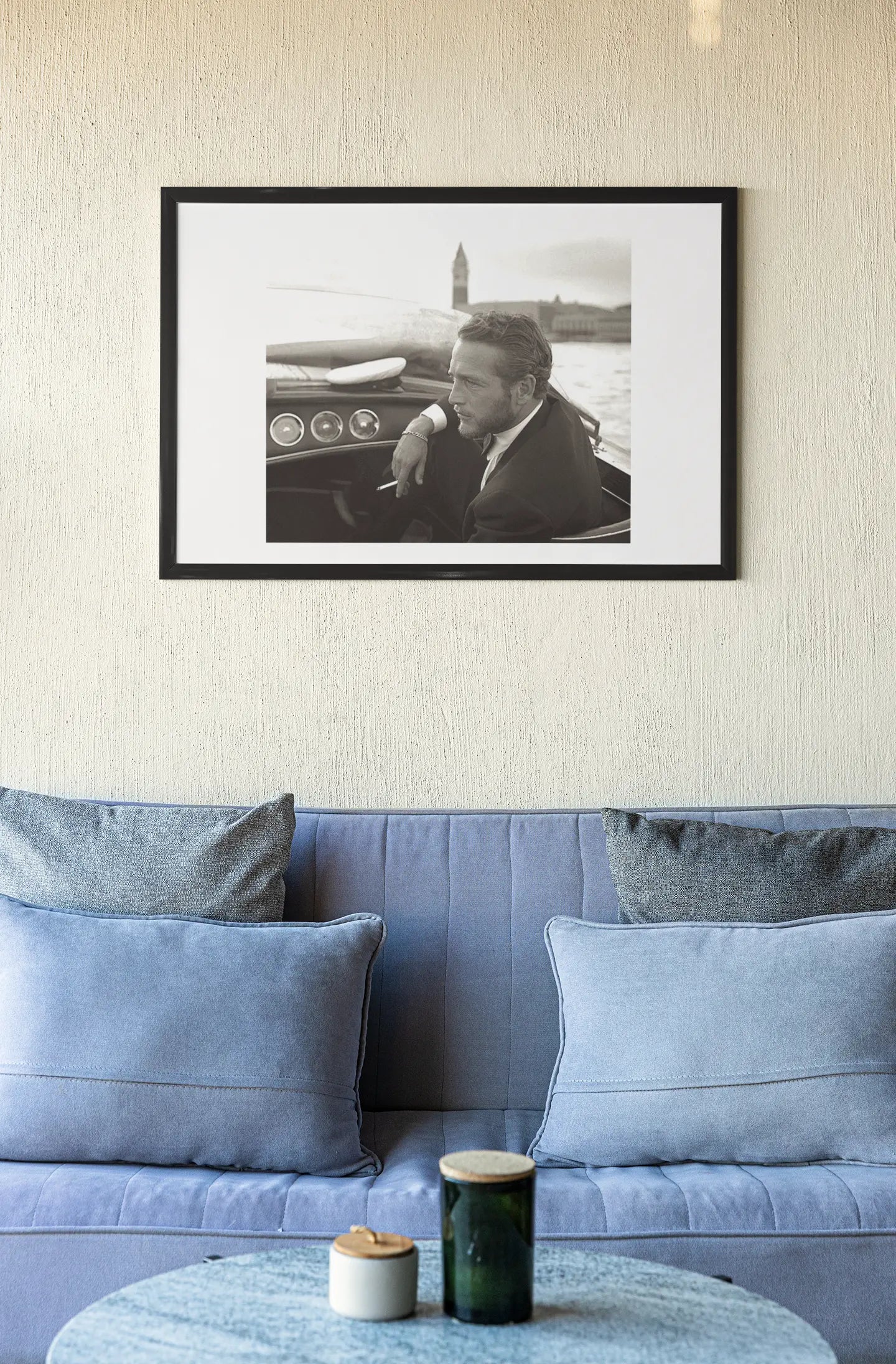 Photographie de Paul Newman à la Mostra de Venise en 1963 Trendsandprints
