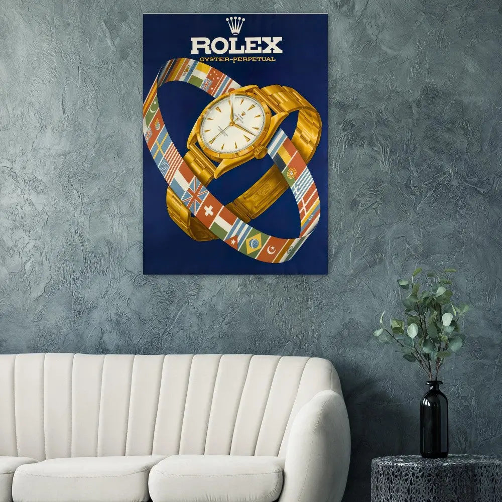 Collection Marques de Luxe - posters Rolex vintage