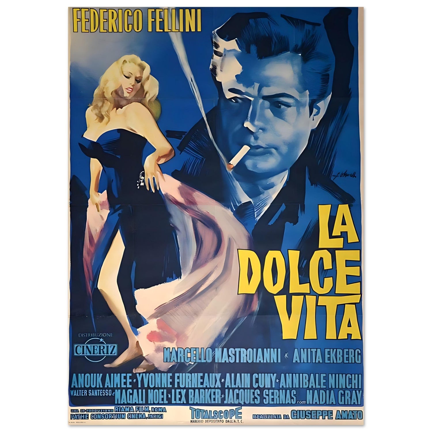 Collection Films italiens - posters vintage cinéma italien