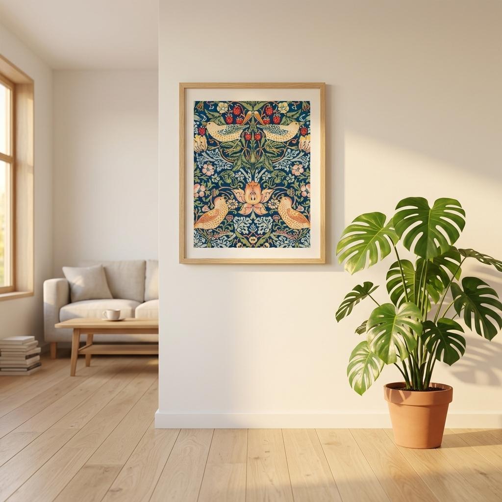 Collection William Morris - motifs botaniques Arts and Crafts
