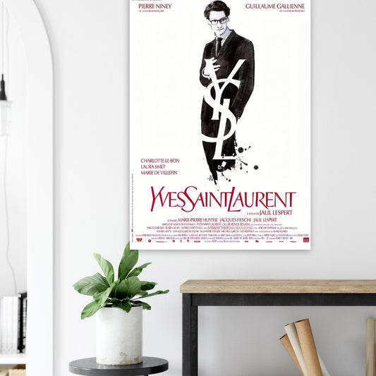 Poster film Yves Saint Laurent, film 2014, Pierre Niney - Trendsandprints