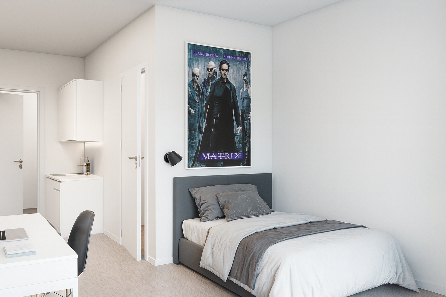Poster Matrix 1999 affiche film Matrix