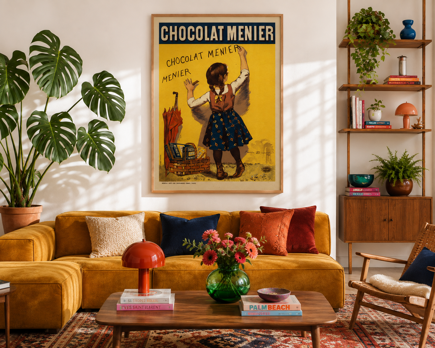 Affiche Chocolat Menier Vintage — Bouisset, Poster Belle Époque