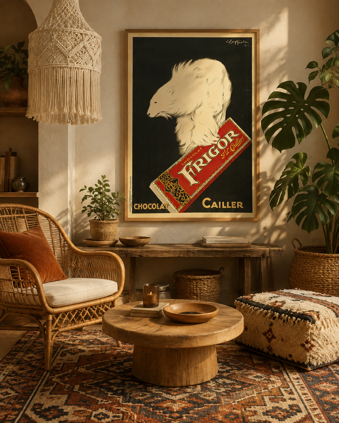 Affiche Frigor Chocolat Cailler — Cappiello, Poster Vintage