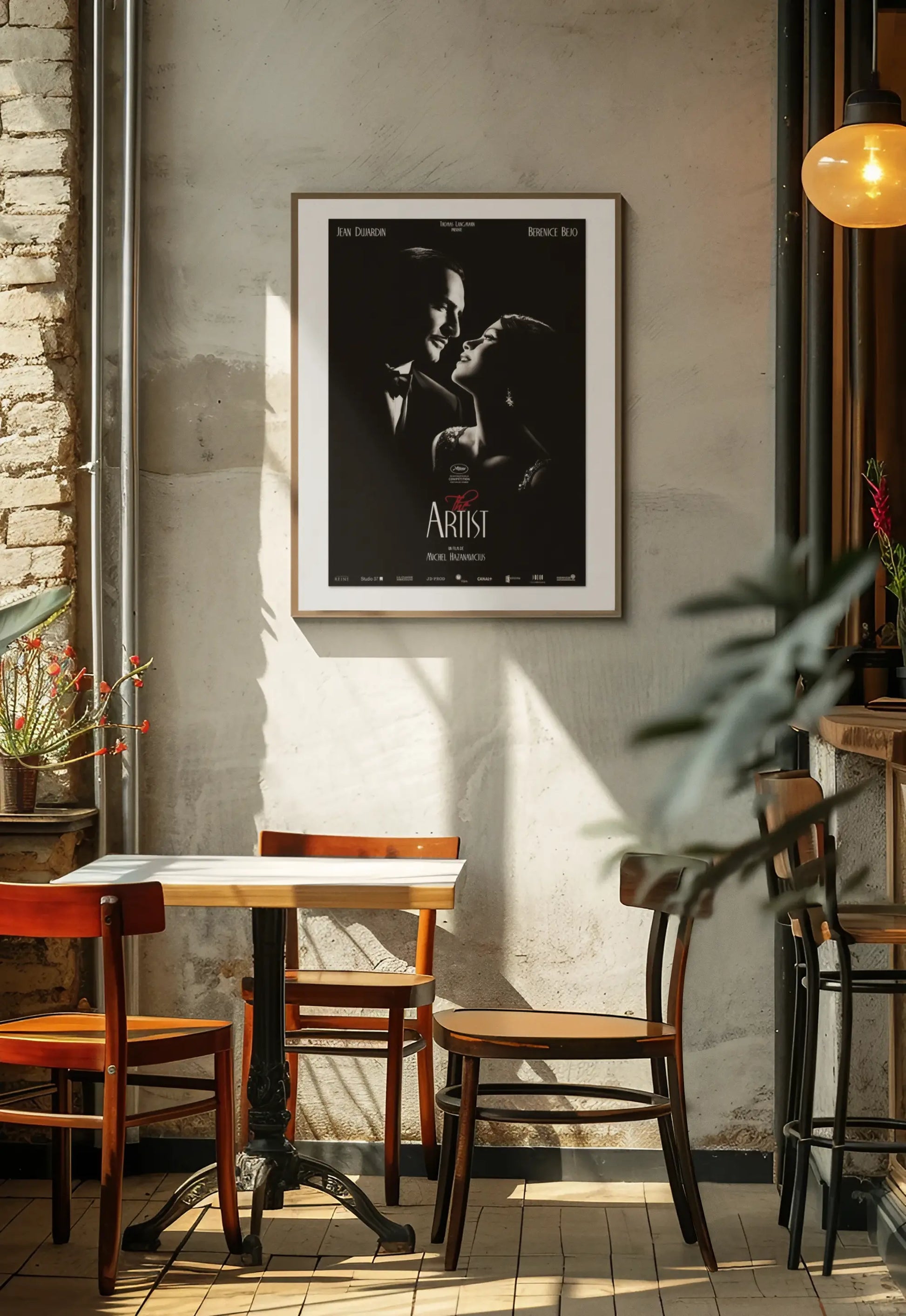 Poster the Artist 2011, film Oscar, film culte comédie musicale Trendsandprints