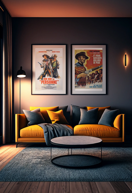 Poster mon nom est personne français, film western spaghetti terrence hill henry fonda Trendsandprints