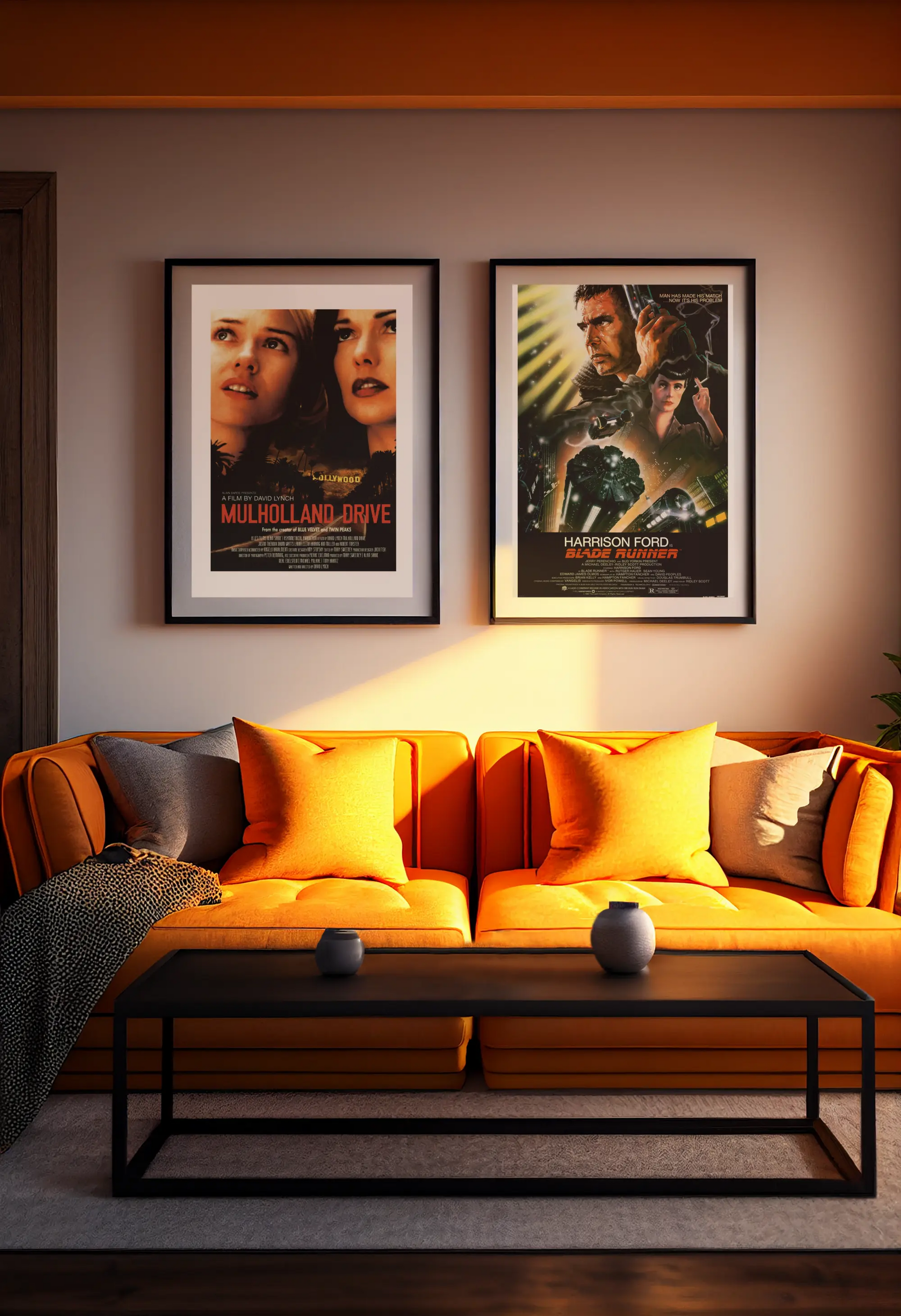 Mulholland drive poster, film culte David Lynch Trendsandprints