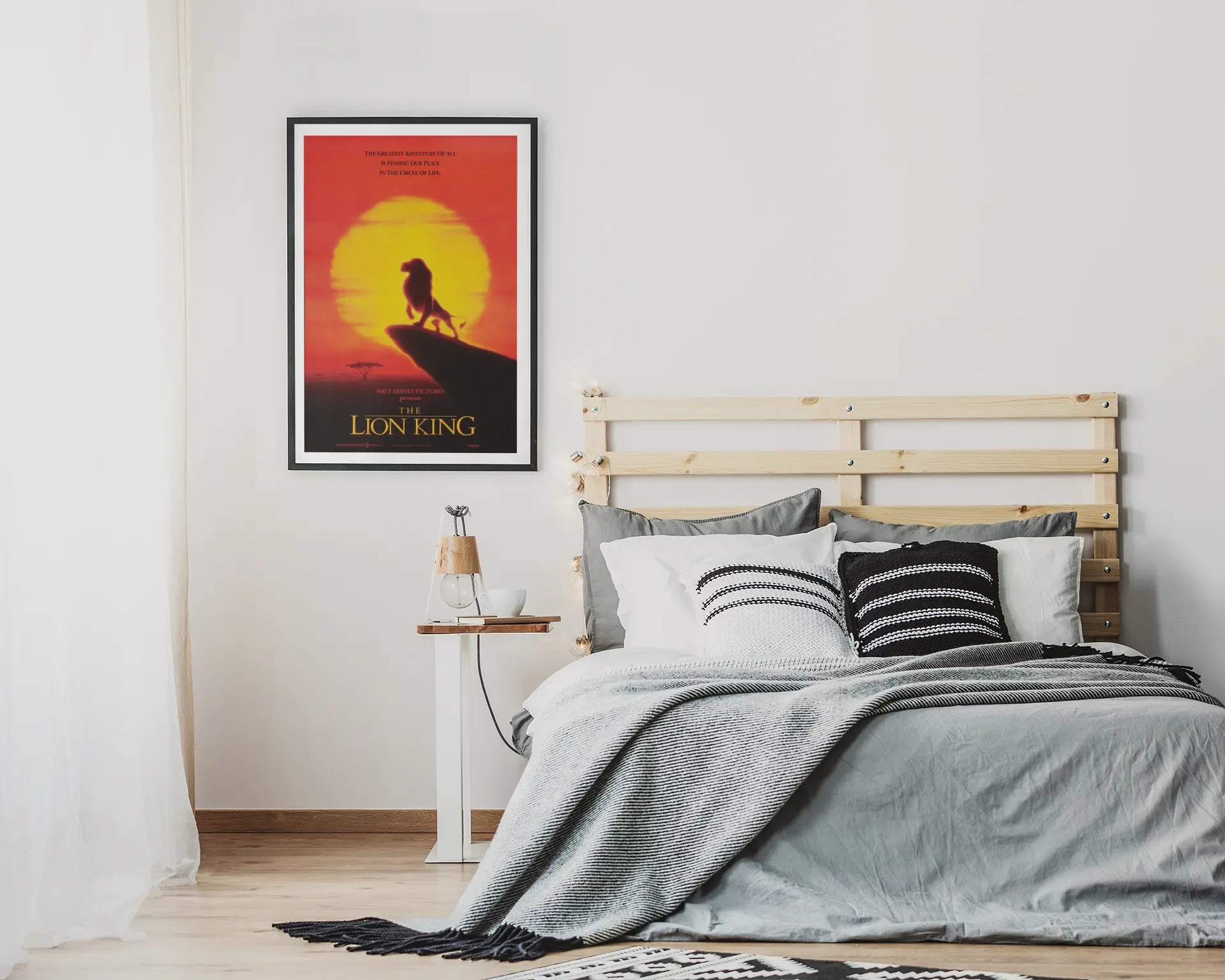 Poster le Roi Lion, the Lion King, film 1994 Trendsandprints