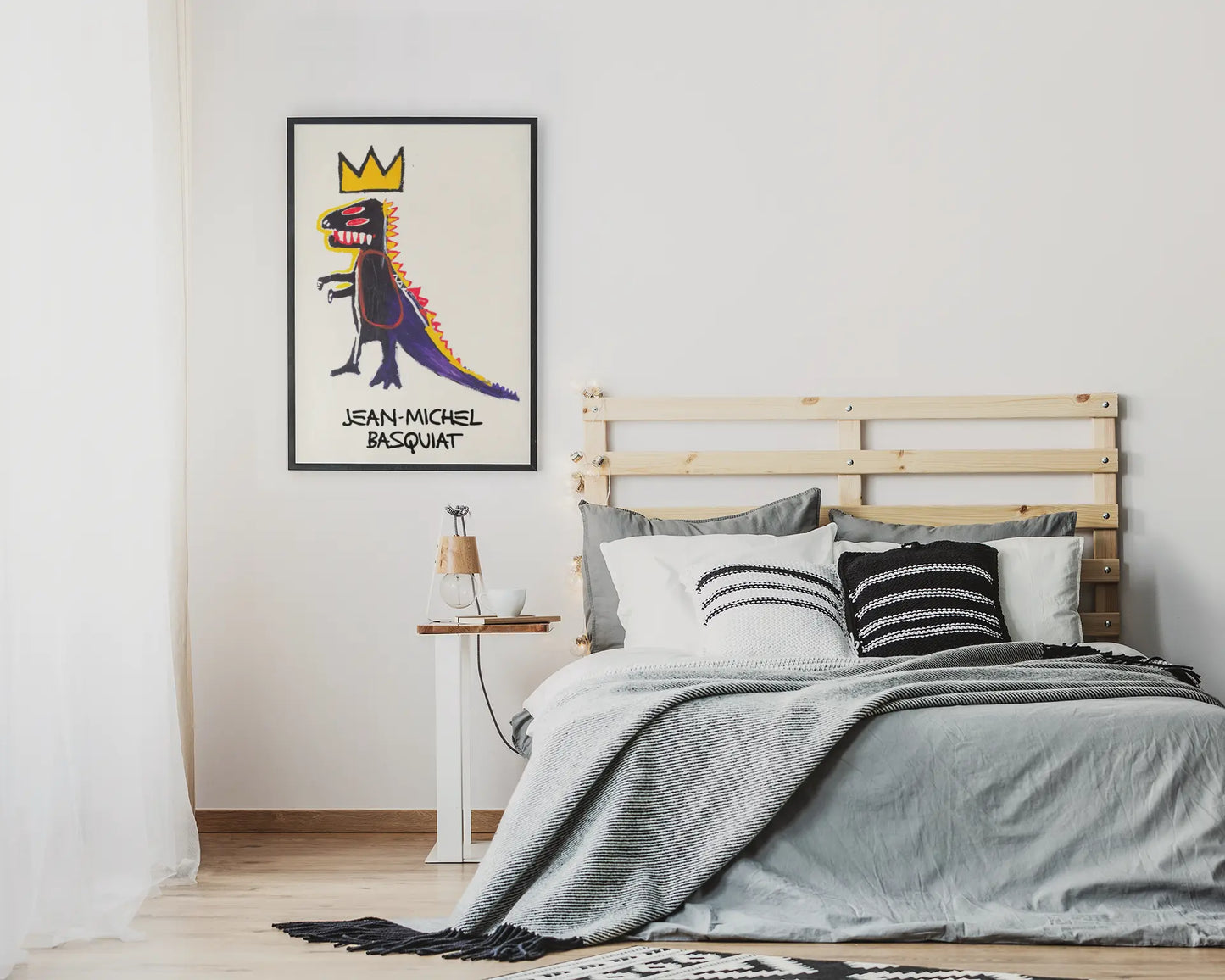 Poster Dinosaure Jean-Michel Basquiat Trendsandprints