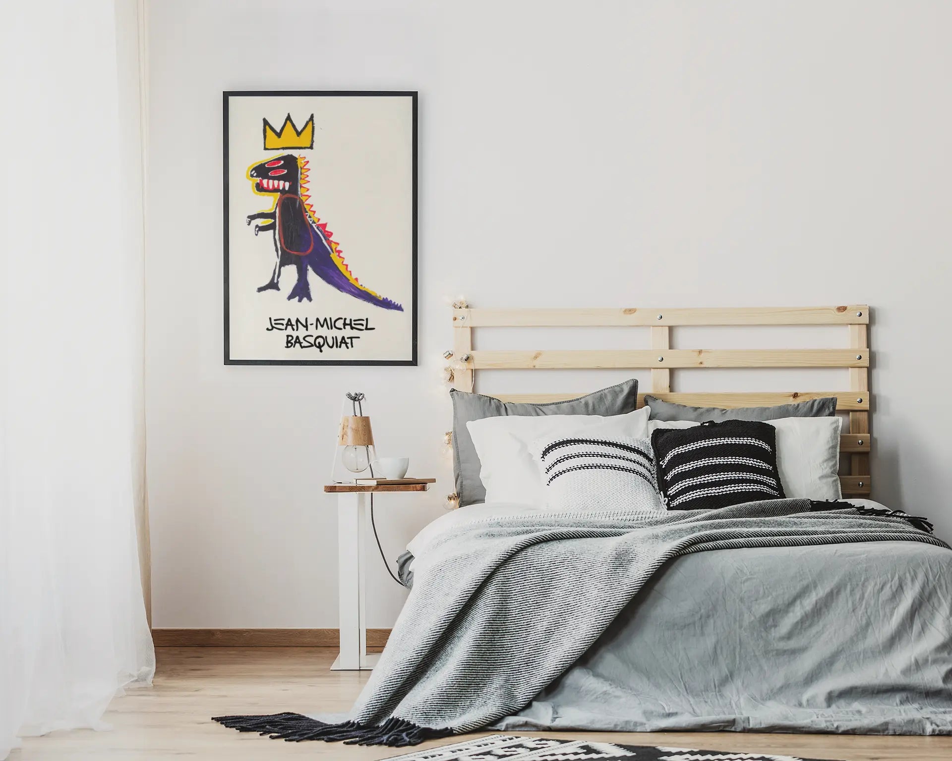 Poster Dinosaure Jean-Michel Basquiat Trendsandprints