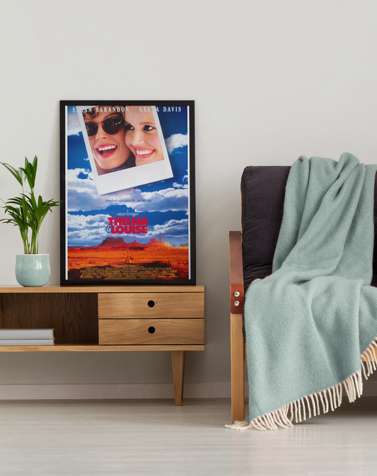 Affiche Thelma et Louise (1991) – Poster Film Culte Féminin et Road Movie