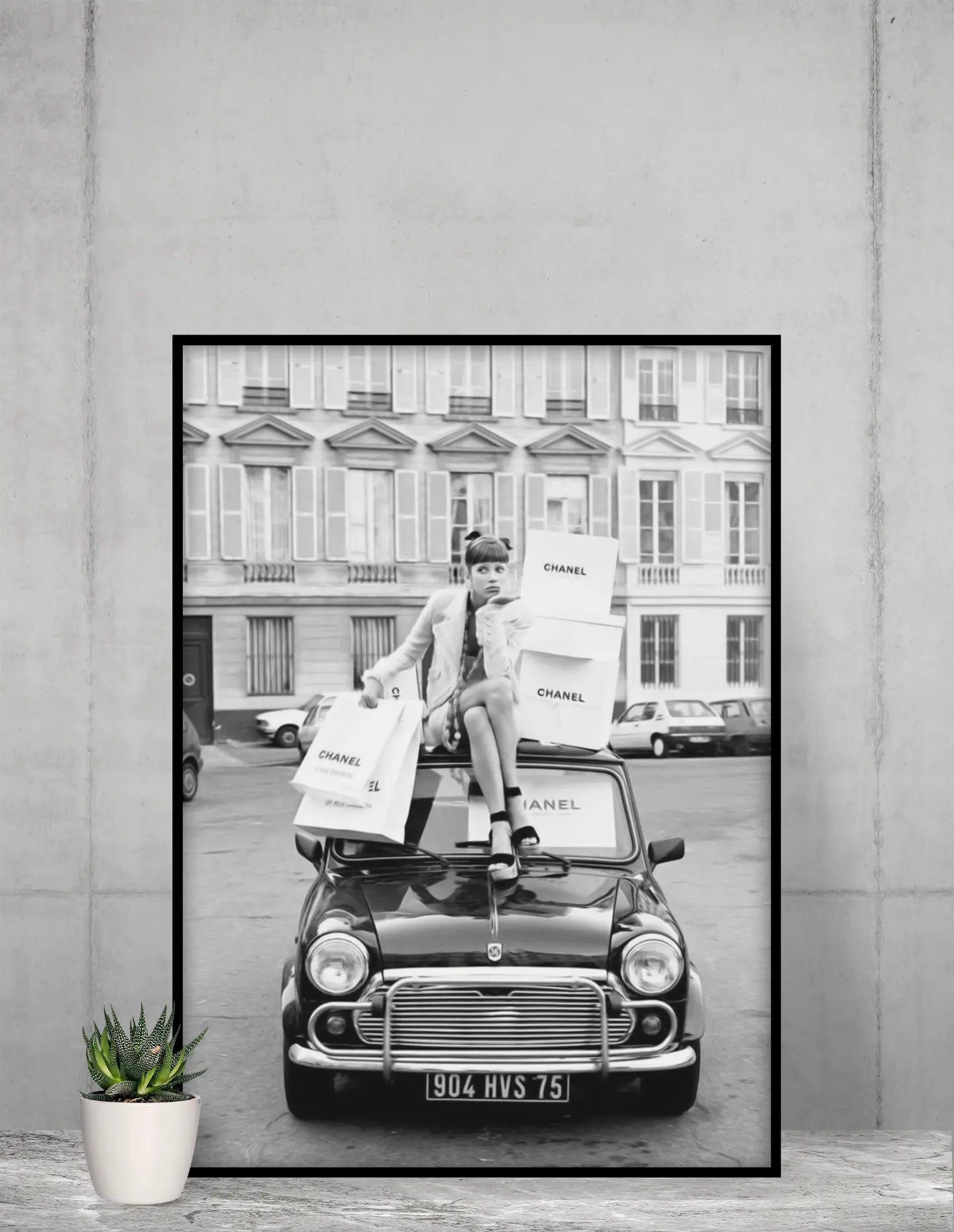 Poster Chanel, affiche vintage Paris Chanel Trendsandprints