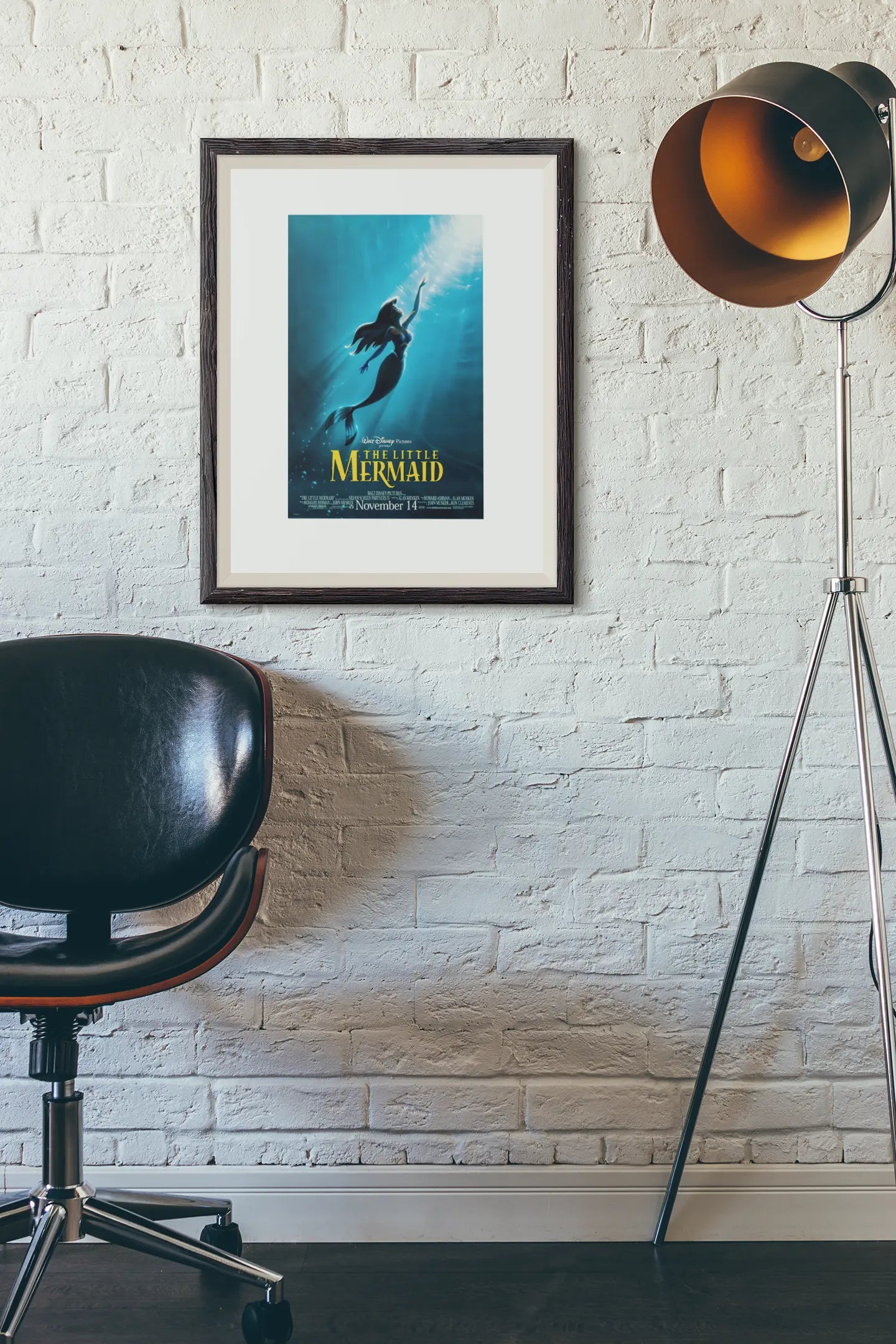 Poster the little mermaid 1989, la petite sirene disney Trendsandprints