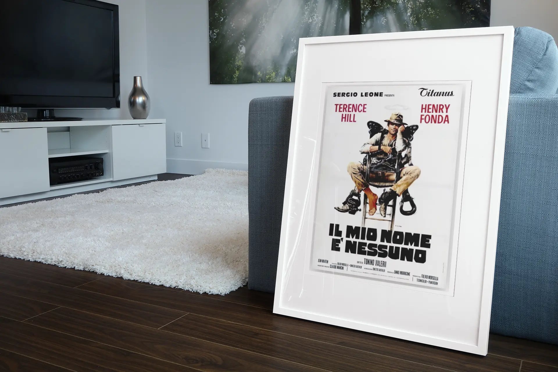 Poster "il mio nome è nessuno", poster "mon nom est personne", "mein name ist nobody", Terrence Hill, Henry Fonda Trendsandprints