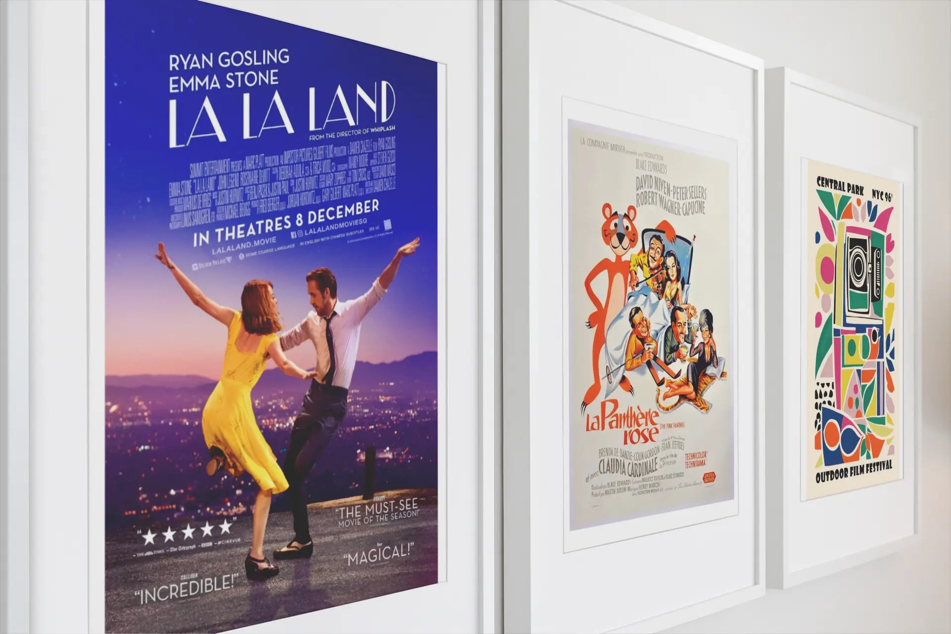 Poster La La Land, film culte Emma Stone Ryan Gosling Trendsandprints