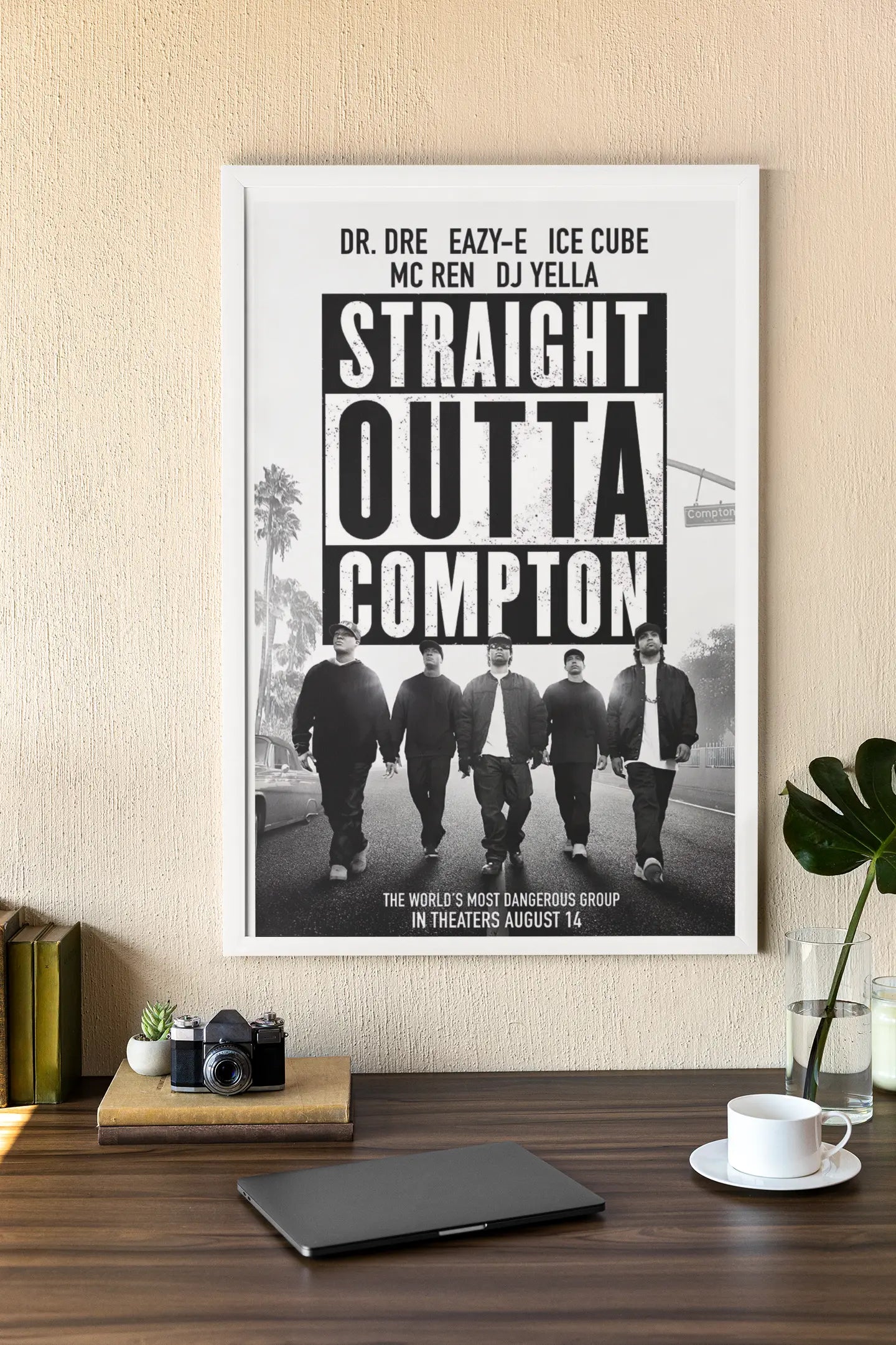 Poster Straight outta Compton, poster rap N.W.A Trendsandprints