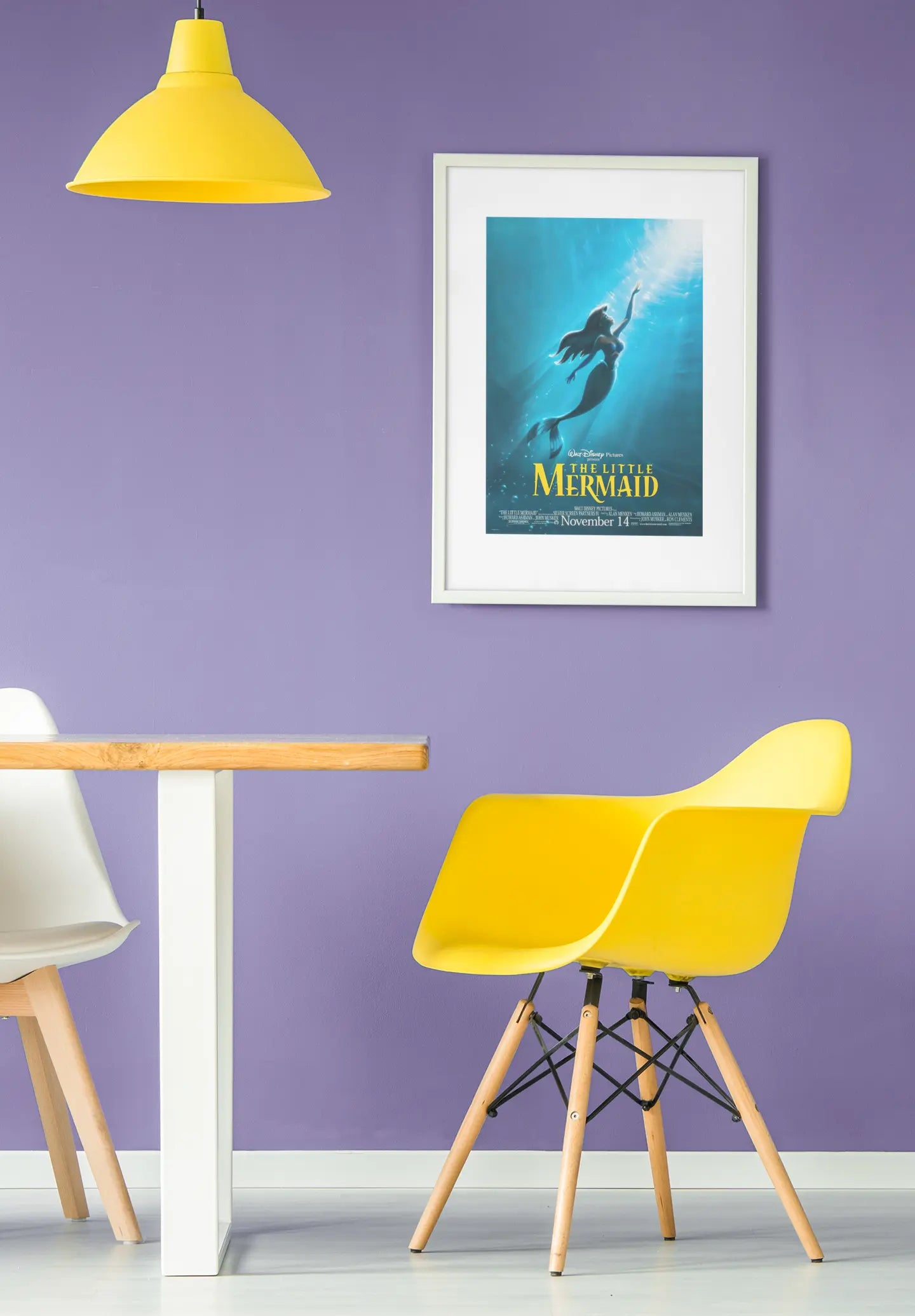Poster the little mermaid 1989, la petite sirene disney Trendsandprints