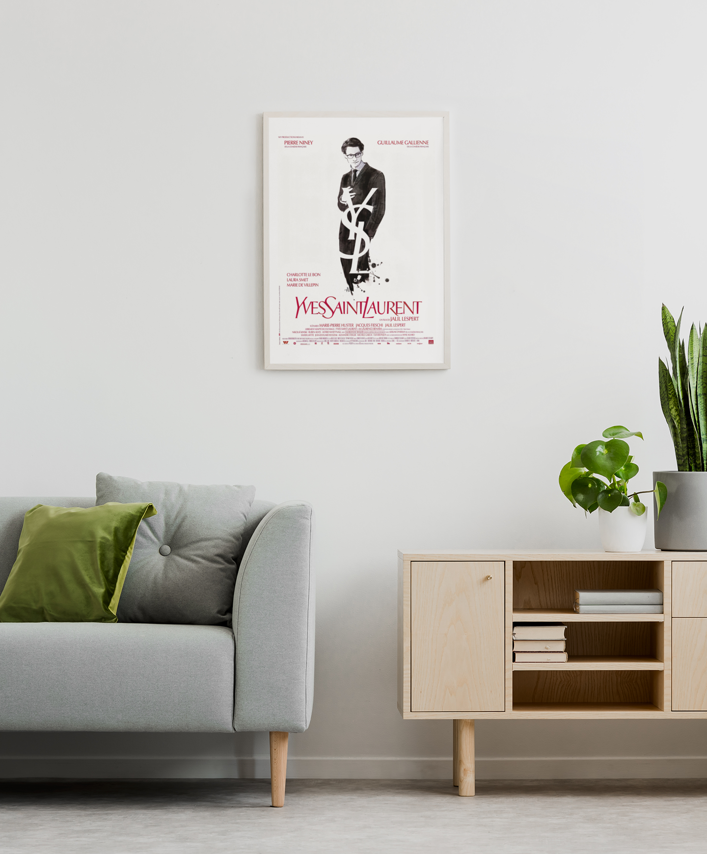Poster film Yves Saint Laurent, film 2014, Pierre Niney - Trendsandprints