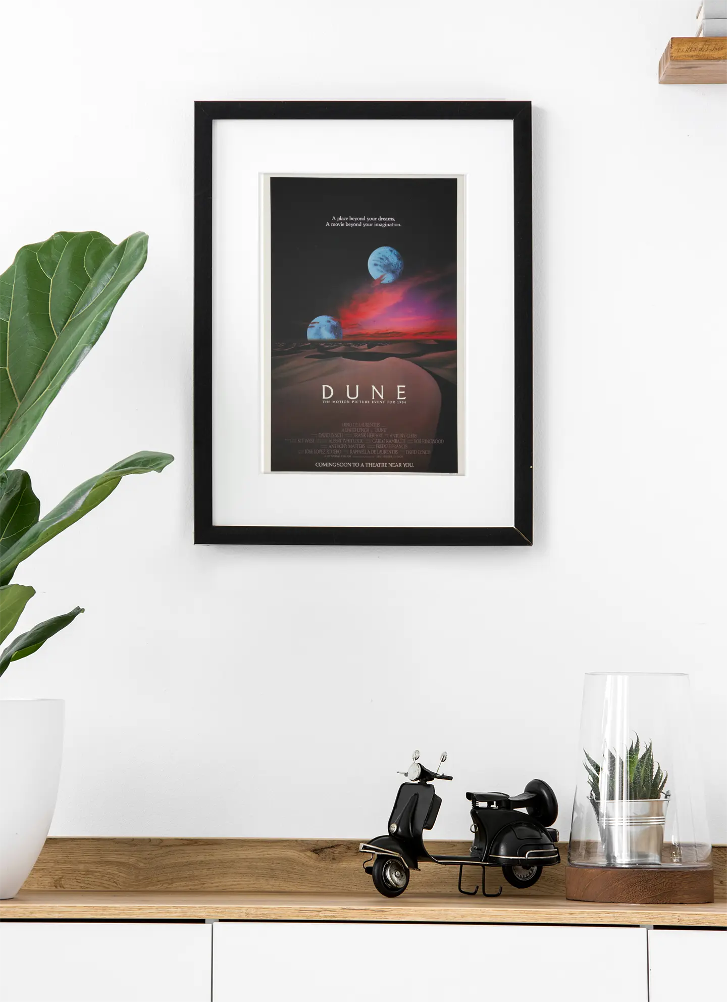 Poster film Dune de 1984 par David Lynch, film de science-fiction Trendsandprints