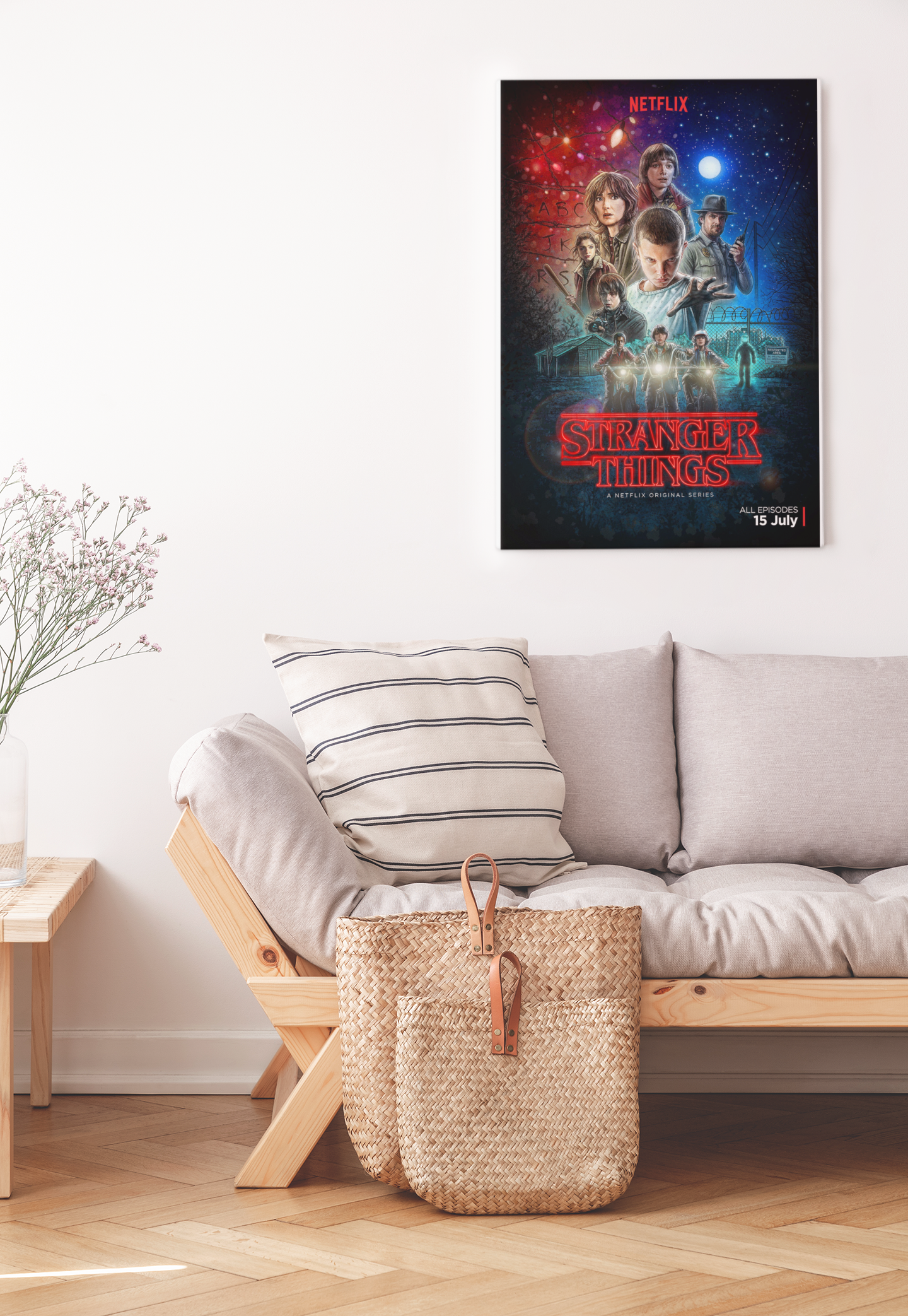 affiche Stranger things saison 1 poster