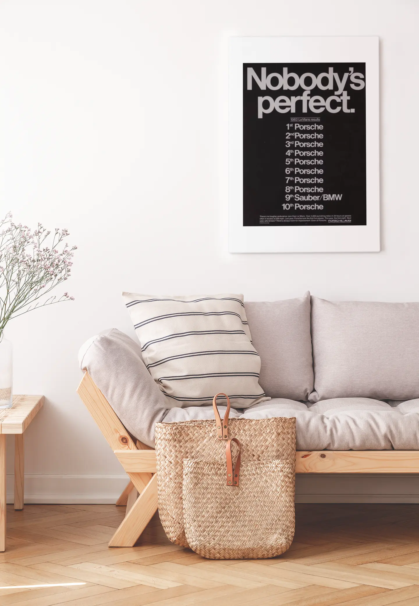 Poster nobody's perfect, 24 heures du mans poster Trendsandprints