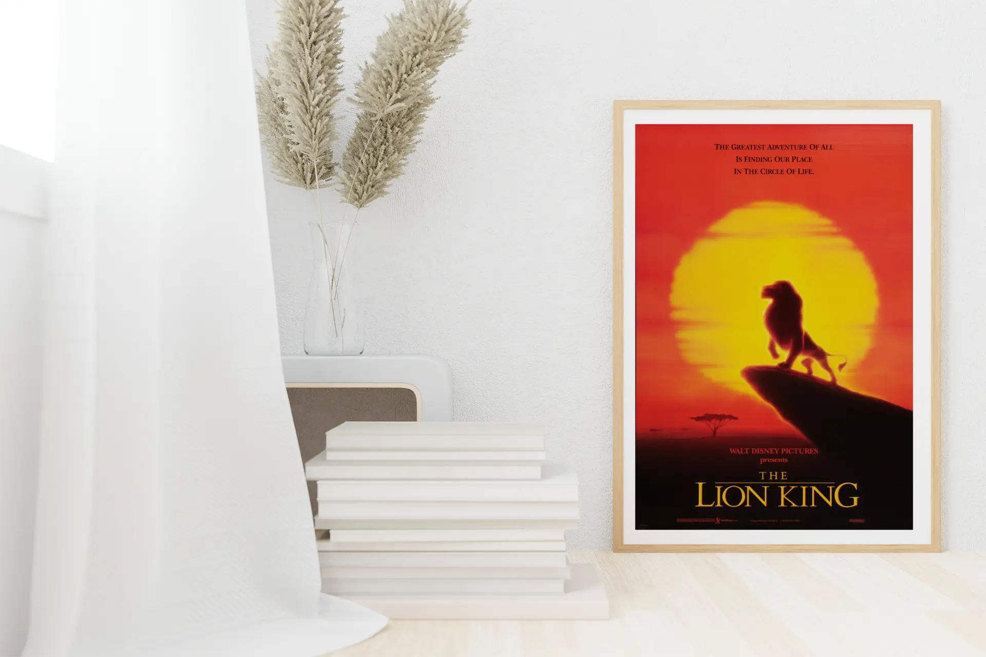 Poster le Roi Lion, the Lion King, film 1994 Trendsandprints