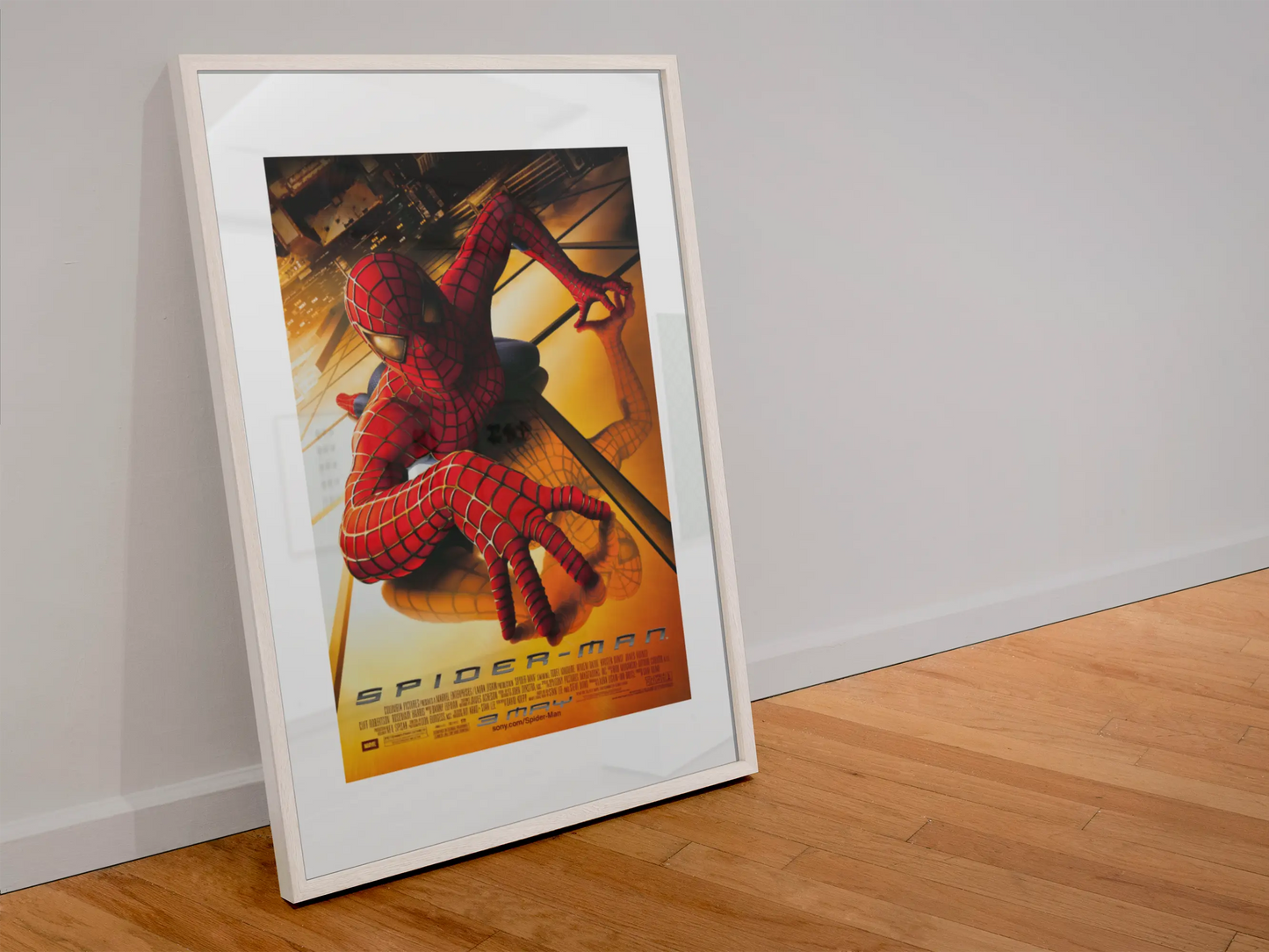 Poster Spider-man 2002, Spiderman avec Tobey Maguire Trendsandprints