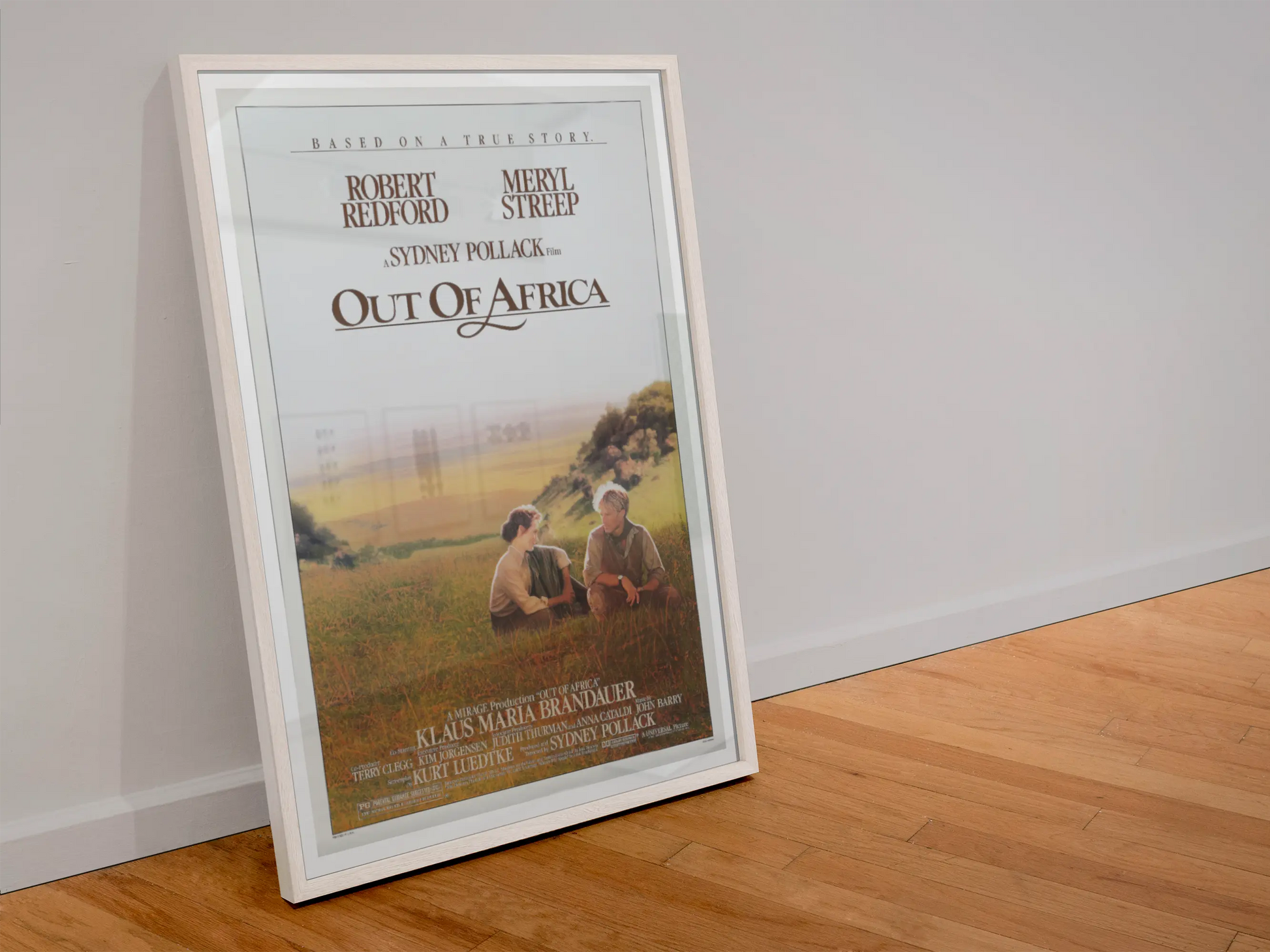 Poster "Out of Africa" , film culte de 1985, film d'amour Trendsandprints
