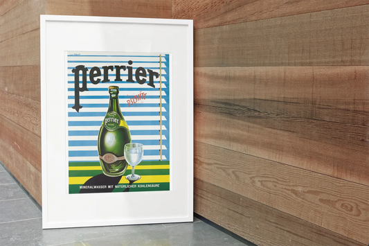 Poster Perrier Villemot